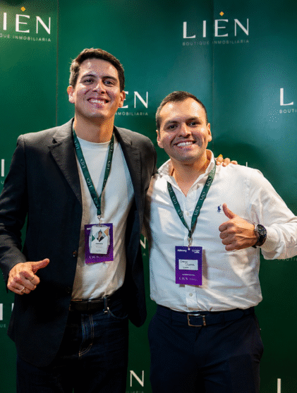 Santiago Parraga y Diego Calderón